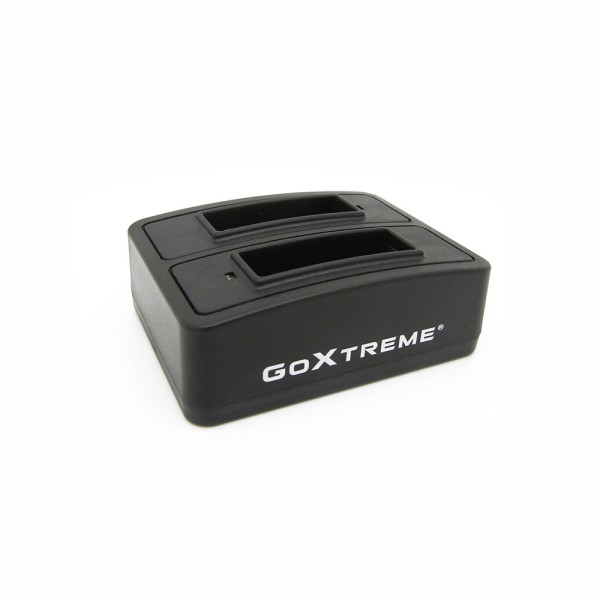 Doppelladegerät für Akkus GoXtreme