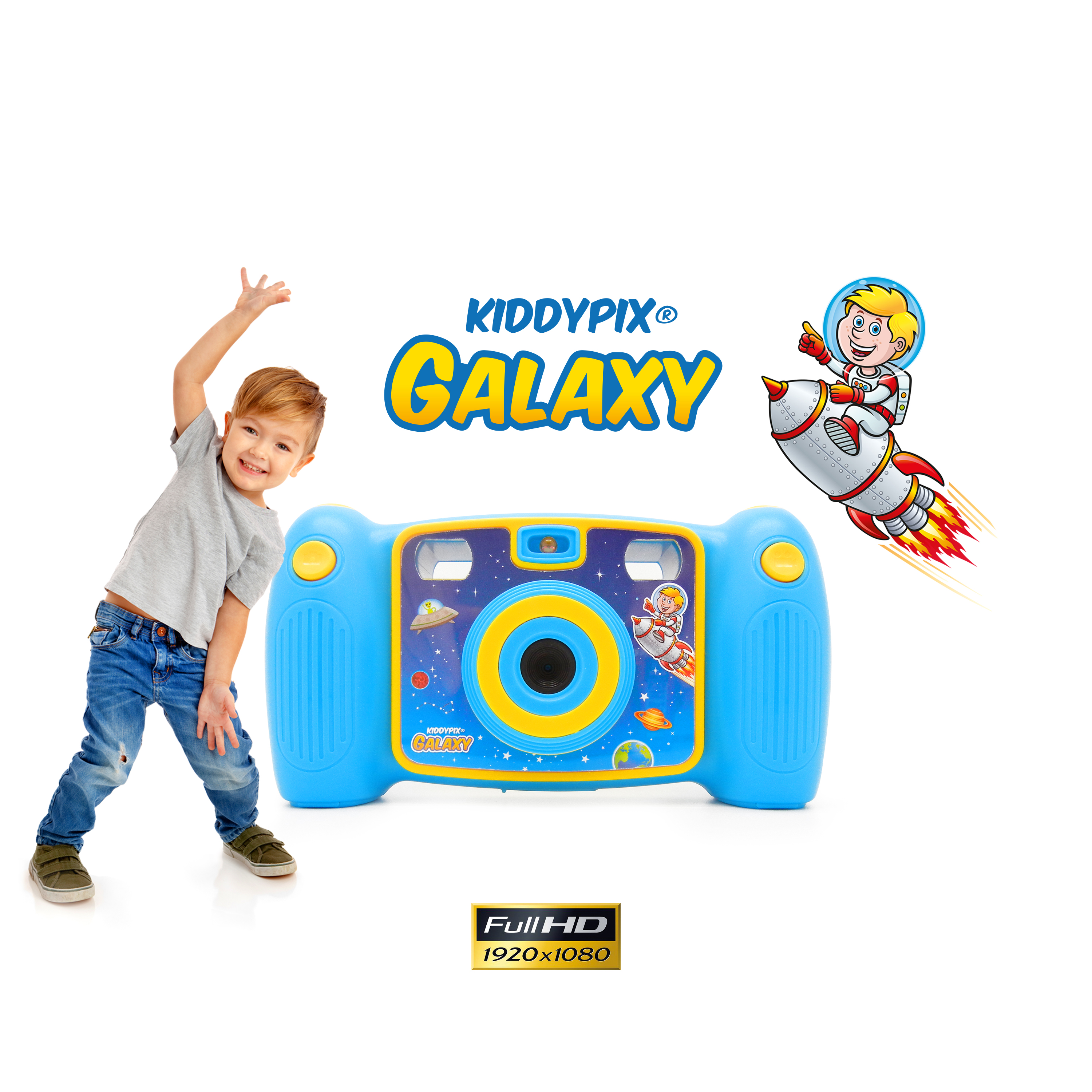 Kinderkamera mit Dual-Linse für die ersten Selfies 